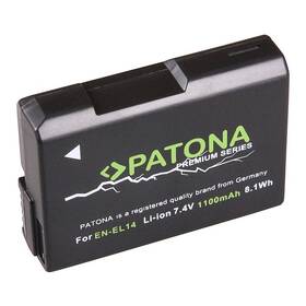 Baterie PATONA pro Nikon EN-EL14 1100mAh Li-Ion Premium (PT1197)