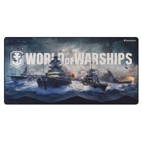 Podložka pod myš Genesis CARBON 500 WORLD of WARSHIPS ARMADA MAXI 

