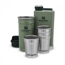 Placatka Stanley 250 ml + panáky 4 ks zelená barva
