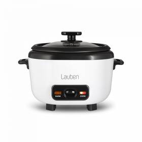 Rýžovar Lauben Rice Cooker Square 1000WB bílá barva
