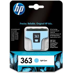 Inkoustová náplň HP 363, 5,5 ml - světle azurová (C8774EE)