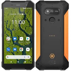 Mobilní telefon myPhone Hammer Explorer Plus (TELMYAHEXPLOPOR) oranžový