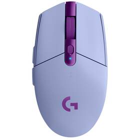 Myš Logitech G305 Lightspeed Wireless fialová barva

