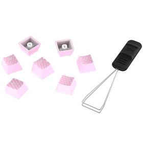 Klávesy HyperX Rubber Keycaps - (US) růžová barva

