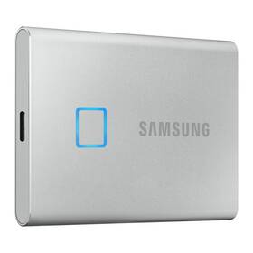SSD externí Samsung T7 Touch 500GB (MU-PC500S/WW) stříbrný
