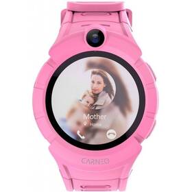 Chytré hodinky Carneo GuardKid+ Mini (8588007861975) růžové - s kosmetickou vadou - 12 měsíců záruka