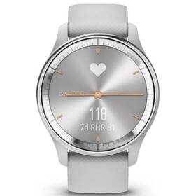 Chytré hodinky Garmin vívomove Trend - Mist Grey (010-02665-03) - zánovní - 12 měsíců záruka
