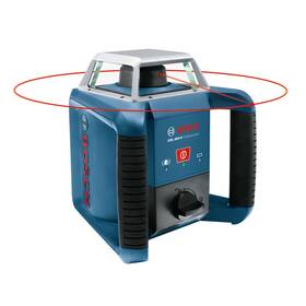 Rotační laser Bosch GRL 400H + LR1 (1X 9v baterie 6LR20)