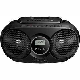 Radiopřijímač s CD Philips AZ215B černý