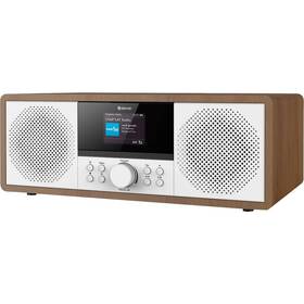 Internetový radiopřijímač s DAB+ Denver MIR-270DW hnědá barva
