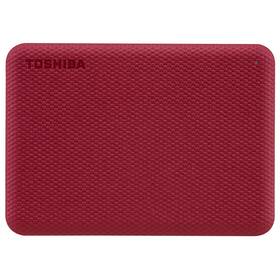 Externí pevný disk 2,5" Toshiba Canvio Advance 1TB, USB 3.2 Gen 1 (HDTCA10ER3AA) červený