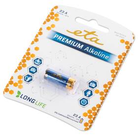 Baterie alkalická ETA PREMIUM ALKALINE 23A, blistr 1ks (23APREM1)