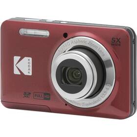 Digitální fotoaparát Kodak FZ55 červená barva
