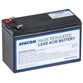 Olověný akumulátor Avacom RBC2 - náhrada za APC (AVA-RBC2) černý