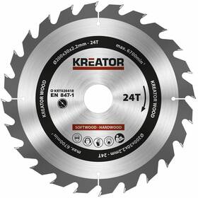 Kotouč pilový Kreator KRT020418 200mm 24T