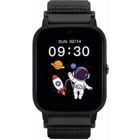 Chytré hodinky Garett Kids Tech 4G (TECH_4G_BLK_VEL) černé