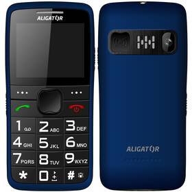 Mobilní telefon Aligator A675 Senior (A675BE) modrý