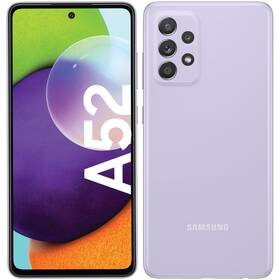Mobilní telefon Samsung Galaxy A52 128 GB (SM-A525FLVGEUE) fialový