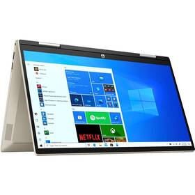 Notebook HP Pavilion x360 14-dy0603nc + Microsoft 365 pro jednotlivce (4R5J1EA#BCM) zlatý - zánovní - 12 měsíců záruka