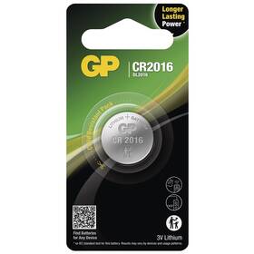 Baterie lithiová GP CR2016, blistr 1ks (B15161)
