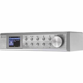 Internetový radiopřijímač s DAB+ Soundmaster IR1500SI stříbrná barva
