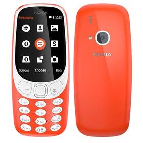 Mobilní telefon Nokia 3310 (2017) Dual SIM (A00028109) červený