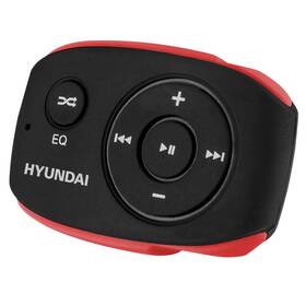 MP3 přehrávač Hyundai MP 312 GB8 BR černý/červený