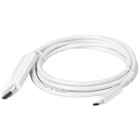 Kabel Club3D USB-C/HDMI 2.0 4K60Hz, UHD, 1,8m bílá barva
