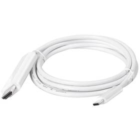 Kabel Club3D USB-C/HDMI 2.0 4K60Hz, UHD, 1,8m (CAC-1514) bílý