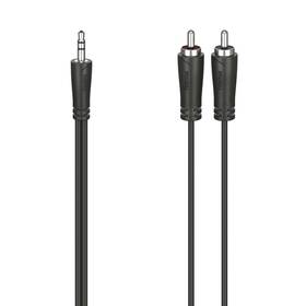 Kabel Hama Jack 3,5 mm / 2x cinch (RCA), 1,5 m (205110) černý