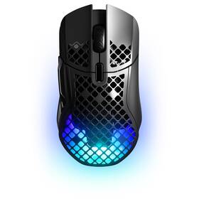 Myš SteelSeries Aerox 5 Wireless černá barva
