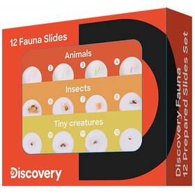 Sada Discovery Fauna 12 Prepared Slides Set