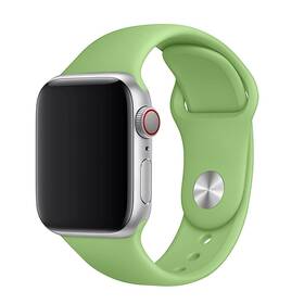 Řemínek FIXED Silicone Strap na Apple Watch 42/44/45/49 mm - mentolový 
