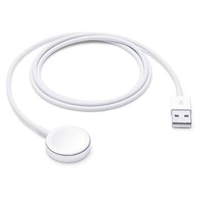 Nabíjecí kabel Apple magnetický pro Apple Watch, 1m (MX2E2ZM/A) bílý - rozbaleno - 24 měsíců záruka