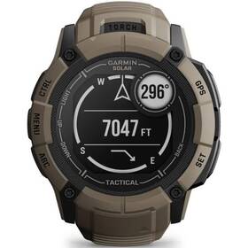 Chytré hodinky Garmin Instinct 2X Solar - Tactical Edition - Coyote Tan (010-02805-02) - rozbaleno - 24 měsíců záruka