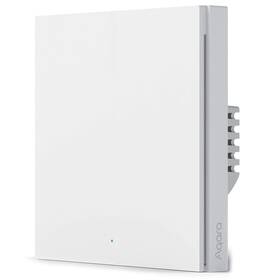 Vypínač Aqara Smart Wall Switch H1 EU (No Neutral, Single Rocker) (WS-EUK01) bílý