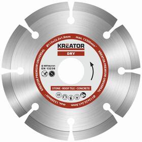 Kotouč diamantový Kreator KRT082101 (1ks) 
