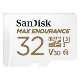 Paměťová karta SanDisk MAX ENDURANCE microSDHC 32 GB + adaptér (SDSQQVR-032G-GN6IA)