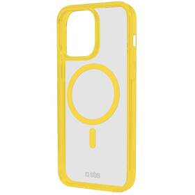 Kryt na mobil SBS Mag Frame s MagSafe na Apple iPhone 16 Pro žlutá barva
