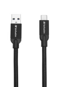 Kabel Verbatim USB 3.1/USB-C, 1m (48871) černý