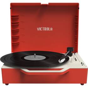 Gramofon Victrola VSC-725SB Re-Spin červený