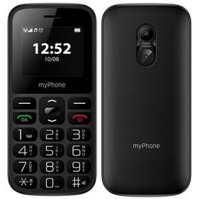 Mobilní telefon myPhone Halo A Senior (TELMYSHALOABK) černý - s kosmetickou vadou - 12 měsíců záruka