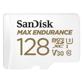 SanDisk MAX ENDURANCE microSDXC 128 GB + adaptér