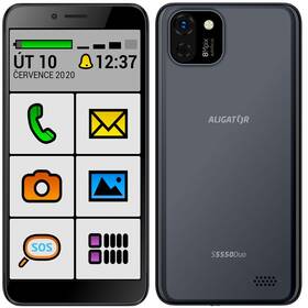 Mobilní telefon Aligator S5550 Senior (AS5550SENBK) černý