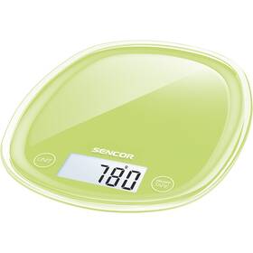 Kuchyňská váha Sencor Pastels SKS 37GG zelená