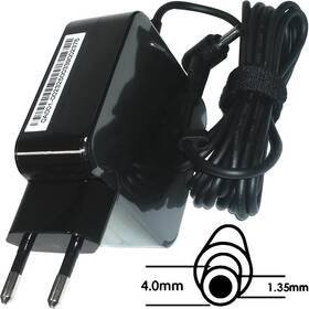 Napájecí adaptér Asus 45W 19V 2P BLK(AC FIX) s EU plug 
