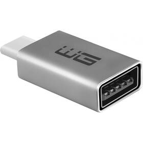 Redukce WG USB 3.0/USB-C (6112) stříbrná