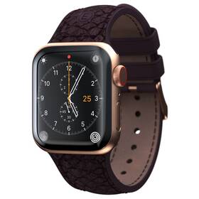 Řemínek Njord Eldur na Apple Watch 42/44/45/49mm (SL14123) fialový - rozbaleno - 24 měsíců záruka