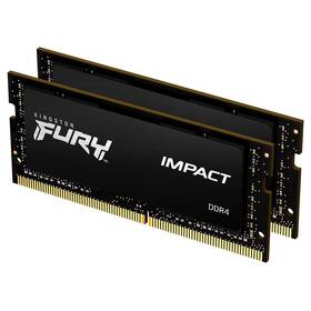 Paměťový modul SODIMM Kingston FURY Impact DDR4 32GB (2x16GB) 3200MHz CL20 (KF432S20IBK2/32)