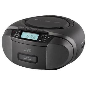 Radiomagnetofon s CD JVC RC-E444B černá barva
